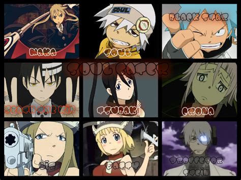soul eater characters names.